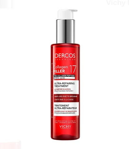 Vichy Dercos Collagen 17 Filler Şampuan Öncesi Bakım 150 ml ürün görseli 1