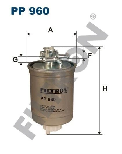 FILTRON MAZOT FILTRESİ SEAT CORDOBA II 1.9 SDİ (06/99 - 10/02) 50KW(68PS/HP) - 1896CC - MOT.AEY, AGP, AQM ürün görseli 1