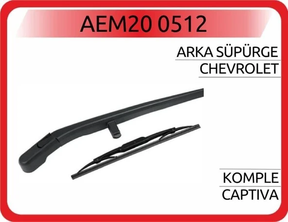 AEM ARKA SÜPÜRGE KOMPLE CAPTİVA ürün görseli 1