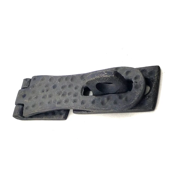 Antika Tarz Dekoratif Pirinç Sandık Askısı - 70x27 mm, Oksit ürün görseli 1
