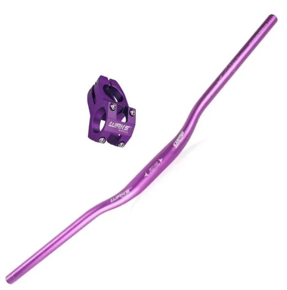 Wake 78cm Gidon+Gidon Boğazı Takım Wake Takım Renkli Gidon Mor ürün görseli 1