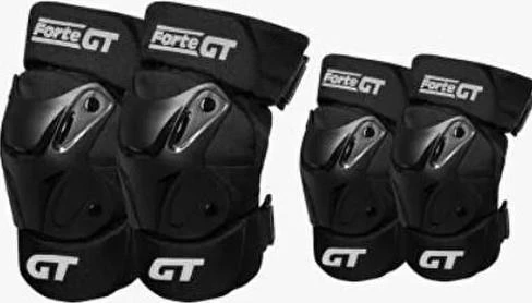 Forte Gt Yetişkin Bisiklet Motorsiklet Dizlik Dirseklik Darbelere Karşı Dayanıklı Koruma Seti ürün görseli 1