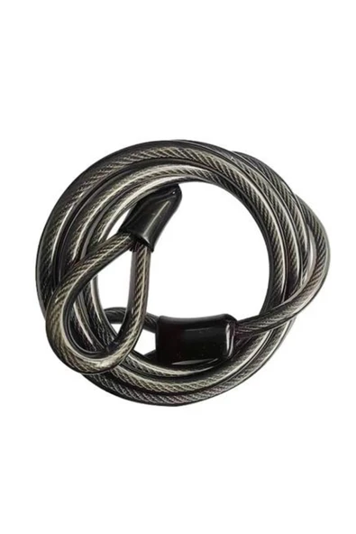 Xbyc 4502K Güçlü Çelik Kablo Halat Kilit 8 x 1200 mm Motosiklet Bisiklet Kilidi ürün görseli 1