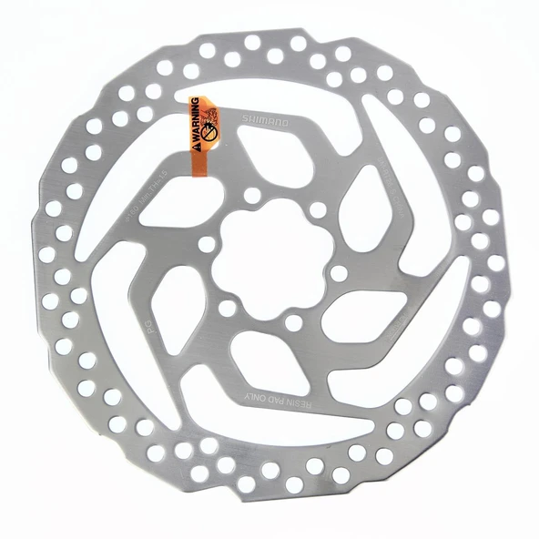 SHIMANO Rotor 180mm 6-VİDA SM-RT26 Resin Pad 6 VİDA DİSK ROTORU ürün görseli 1