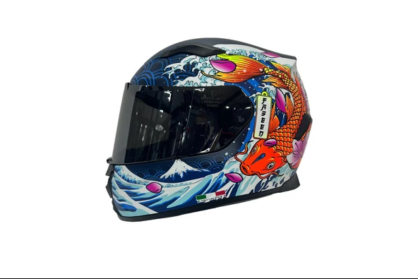 Sway 820 Full Face Aynalı Vizör Kapalı Motosiklet Kaskı 2XL Beden Dakar 5 ürün görseli 1