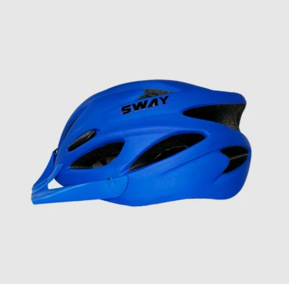 Sway NBYC N7 Fileli Ayaralanabilir Kask Yetişkin MTB Bisiklet Kaskı M Beden Mavi ürün görseli 1