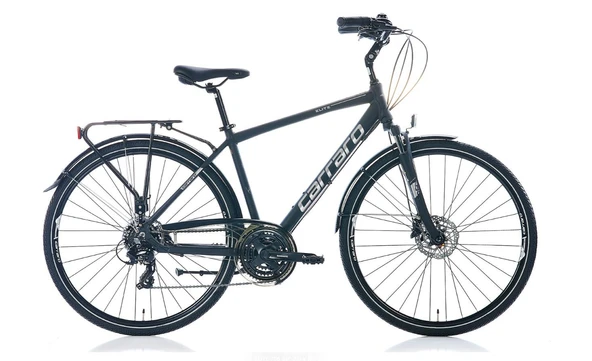 Carraro Elite 706 28" Jant 48 Cm Kadro 21 Vites Hidrolik Fren Şehir Bisikleti Siyah Gri ürün görseli 1