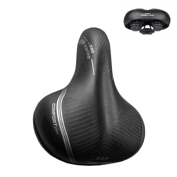 Selle San Marino Yaylı Geniş Sele COMFORT ELOSTOMER ürün görseli 1