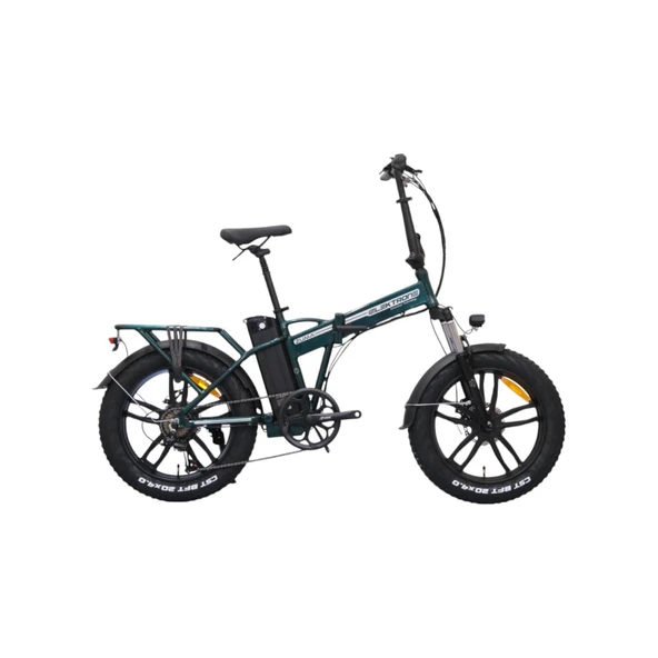 Kron Elektron Zuma 20 Jant Katlanabilir 36 Volt 350 Watt Elektrikli Bisiklet Yeşil ürün görseli 1