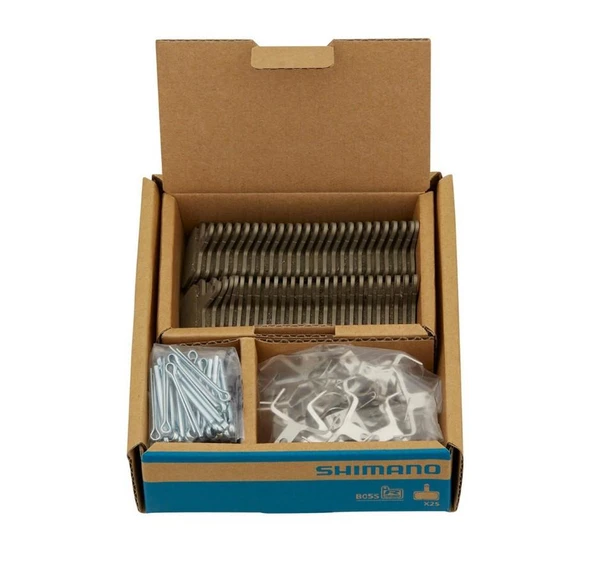 Shimano Organik Hidrolik Disk Fren Balatası B05S 25adet atölye paket ürün görseli 1