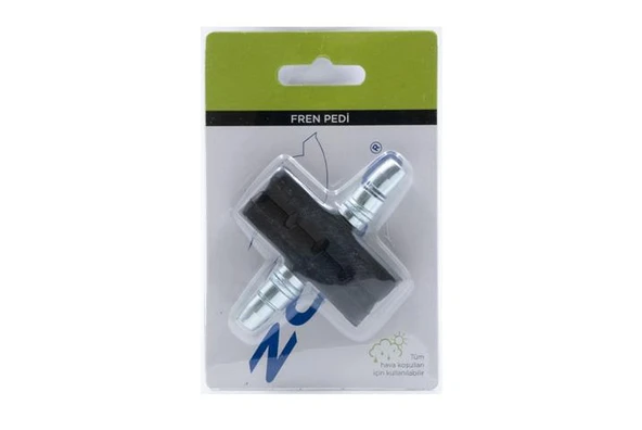 ZOZO V-Fren Pabuç 60 mm 2li Paket 1 Çift Bisiklet Fren Pabucu ürün görseli 1