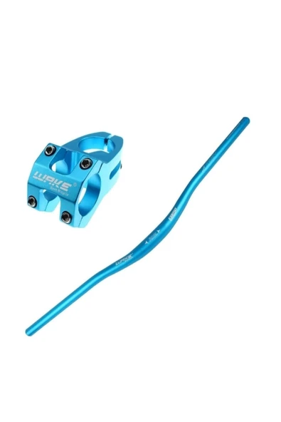 Wake 78cm Gidon+gidon Boğazı Takım (mavi) Waketakım renkli gidon ürün görseli 1