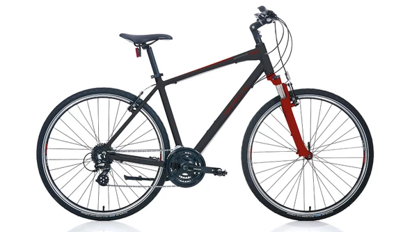 Carraro Sportive 224 28' Jant V-fren 24 Vites Erkek Şehir Bisikleti 56CM Siyah Kırmızı ürün görseli 1