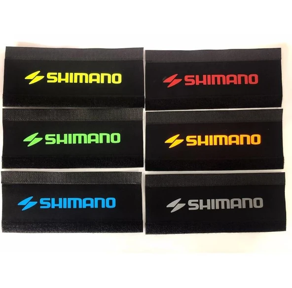 Shimano Bisiklet Reflektörlü Kadro Koruyucu ve Zincir Koruyucu 6 Renk Seçenekli ürün görseli 1