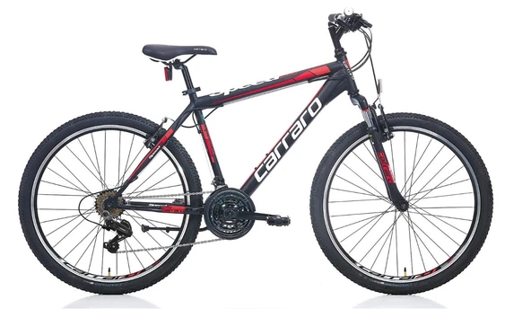 Carraro Speed 240 24" Jant 36 Cm Kadro 21 Vites V Fren Erkek Çocuk Dağ Bisikleti Siyah Kırmızı ürün görseli 1