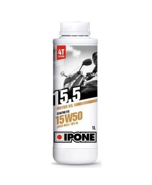 Ipone Synthetıc Full Performans 15.5 4T 15W50 %100 Sentetik Motosiklet Yağı 1 Litre ürün görseli 1