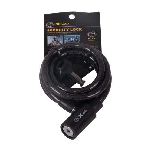 X-LOCK XBYC TY502 Spiral Kilit 10x1500 mm Çelik BİSİKLET KİLİT ürün görseli 1