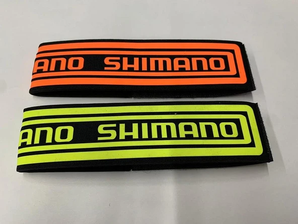 Shimano Reflektörlü Bisiklet Paça Bandı Tutuncu - Fosforlu Sarı ürün görseli 1