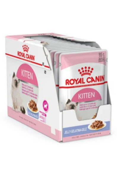 ROYAL CANİN Jelly Kitten Instinctive Yaş Yavru Kedi Maması 85 Gr- (12 Adet X 85 Gr) ürün görseli 1