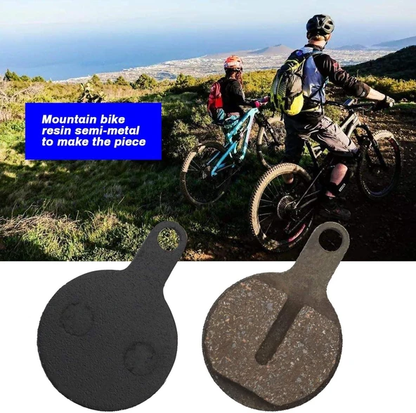XBYC BLT-6 Onvo OV 011-OV 012, Scoowy Scooter Uyumlu Bisiklet Disk Fren Balatası ürün görseli 1