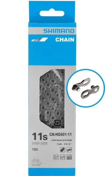 Shimano Zincir CN-HG601 11 Vites Quıck-Link 116 Bakla HG-X11 E-BIKE RATED 116 bakla Zincir ürün görseli 1