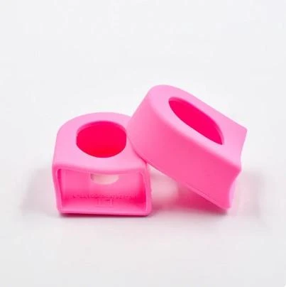 Xbyc 0056 Bisiklet Aynakol Pedal Kolu Koruyucu Silikon PVC Koruyucu Pembe ürün görseli 1