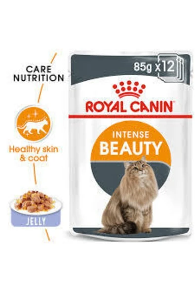 ROYAL CANİN Hair Skin Pounch Yetişkin Kedi Yaş Maması 12x85 Gr ürün görseli 1