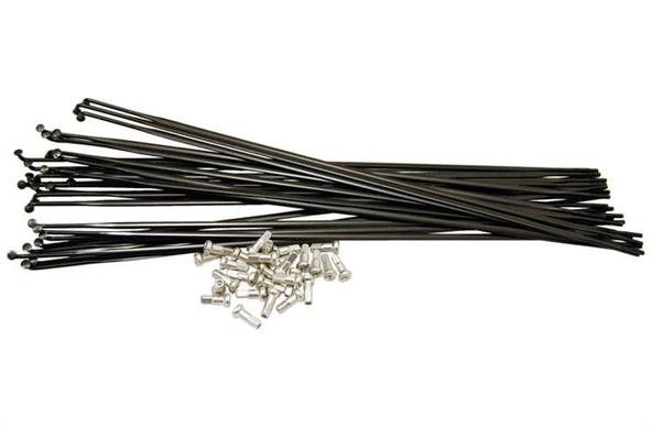 JANT TELİ 2MM SİYAH FARKLI BOYUTLARDA 32 ADET 255-281-280-285MM ürün görseli 1