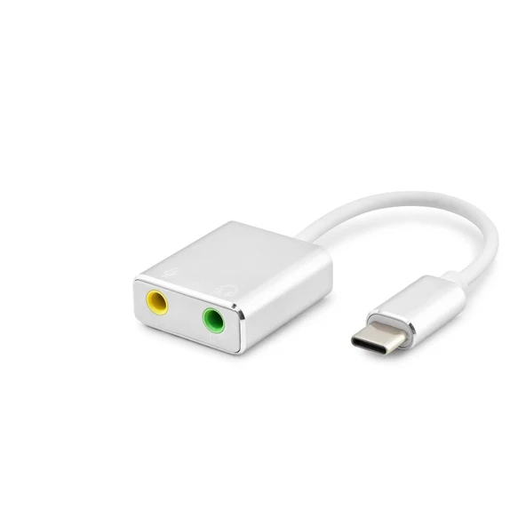 Ses Kartı Type-C 7.1 Beyaz HDX5256 ürün görseli 1