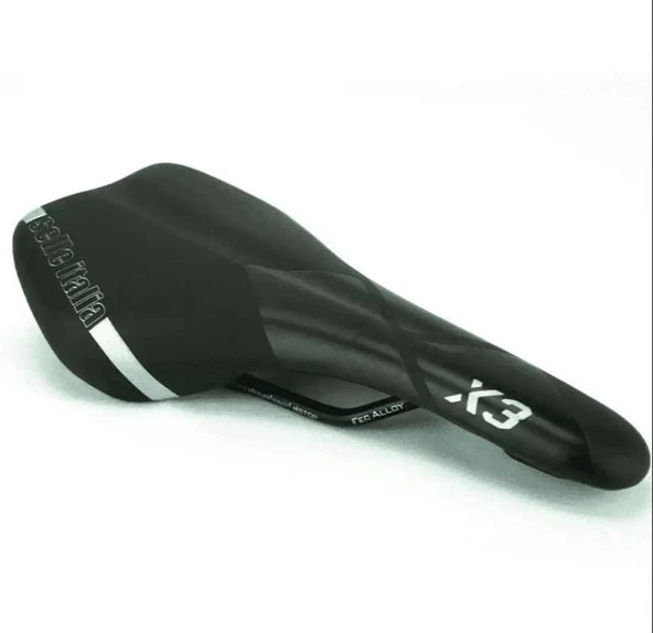 Selle Italia X3 Boost Preto Rahat Koltuk Bisiklet Selesi Siyah ürün görseli 1