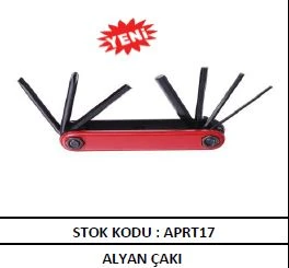 ALYAN ÇAKI SETİ KIRMIZI PORTATİF TAŞINABİLİR ERGONOMİK MODEL ürün görseli 1