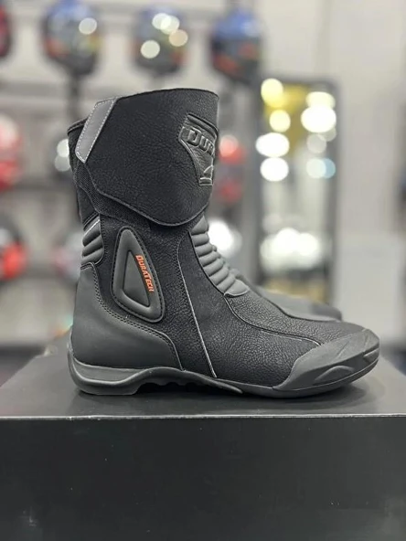 Forte Gt Duratech 29 Como Korumalı Uzun Motosiklet Botu 41 Numara Siyah ürün görseli 1