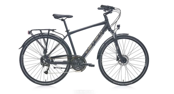 Carraro Elite 906 28"Jant HD Fren 48 Cm Kadro 27 Vites Şehir Bisikleti Mat Ve Parlak Siyah ürün görseli 1