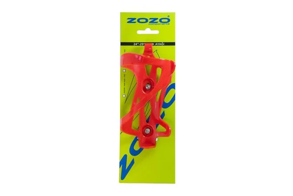 ZOZO - BC23 Plastik Bisiklet Matara Kafesi Kırmızı Suluk Tutucu ürün görseli 1