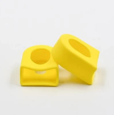 Xbyc 0056 Bisiklet Aynakol Pedal Kolu Koruyucu Silikon PVC Koruyucu Sarı ürün görseli 1