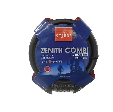 Xbyc 4523 Şifreli Halat Kilit 12x1800 mm Işıklı Ve Sıfırlanabilir Bisiklet Kilidi ürün görseli 1