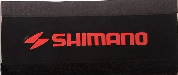 Shimano Bisiklet Reflektörlü Kadro Koruyucu ve Zincir Koruyucu Kırmızı Kadro Koruma kılıfı ürün görseli 1