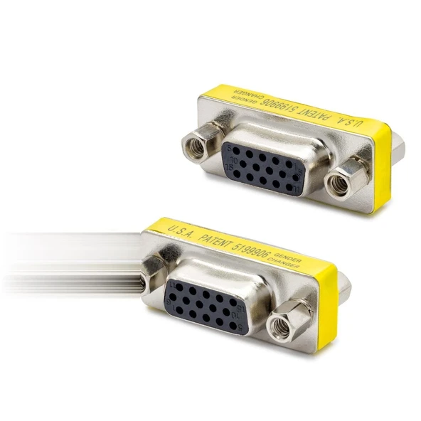 Vga F To Vga F Çevirici Mını Gender Sılver HDX1259 ürün görseli 1