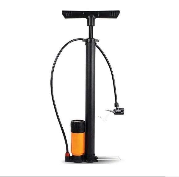 XBYC 9016 UCZ Göstergeli Ayaklı Bisiklet Pompası 150PSI Yüksek Basınçlı Pompa ürün görseli 1