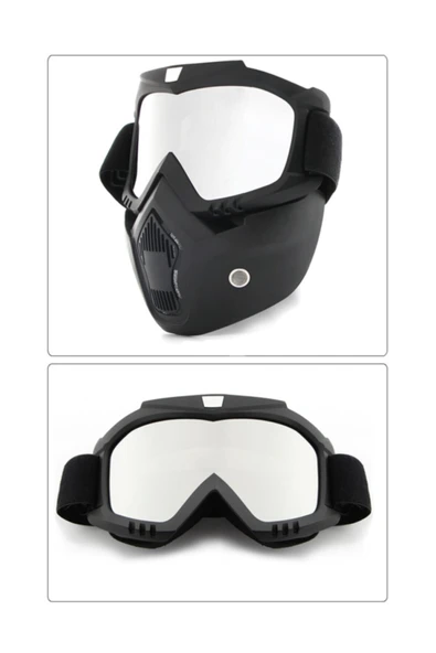 TEX710 JET MASKE BİSİKLET-MOTORSİKLET-KAYAK ÇOK AMAÇLI MASKE ürün görseli 1