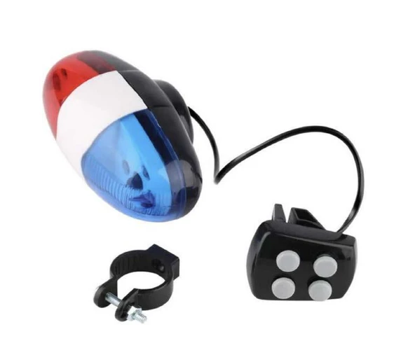 Xc Pilli SİREN Kornası Forte Gt 9683 Bisiklet Pls Sesli Siren Korna ürün görseli 1