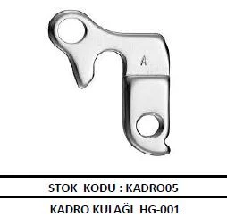 KNT ALÜMİNYUM DAYANIKLI KADRO KULAĞI HG-001 MODEL ÜCRETSİZ KARGO ürün görseli 1