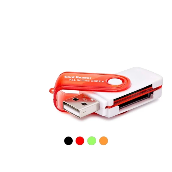 Card Reader Usb All In One Çok Renkli HDX7022 ürün görseli 1