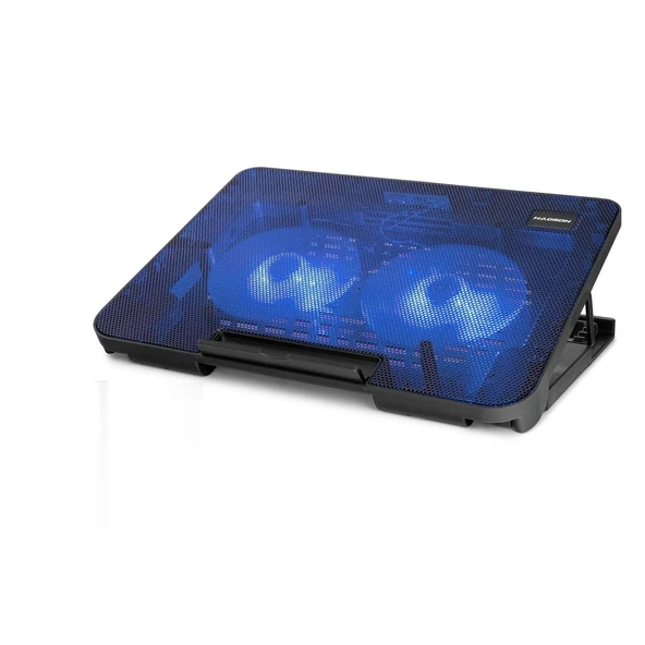 Notebook Soğutucu 2 Fan Led Siyah HDX4252 ürün görseli 1