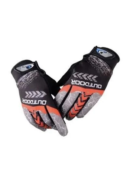 Outdoor Mtb Mevsimlik Tam Parmak Bisiklet Eldiveni Large Rüzgar Geçirmez Eldiven ürün görseli 1