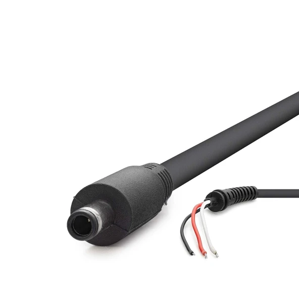 Notebook Adaptör Kablosu 4.5*3.0 Dell 30W-90W 1.2M Siyah HDX5547 ürün görseli 1
