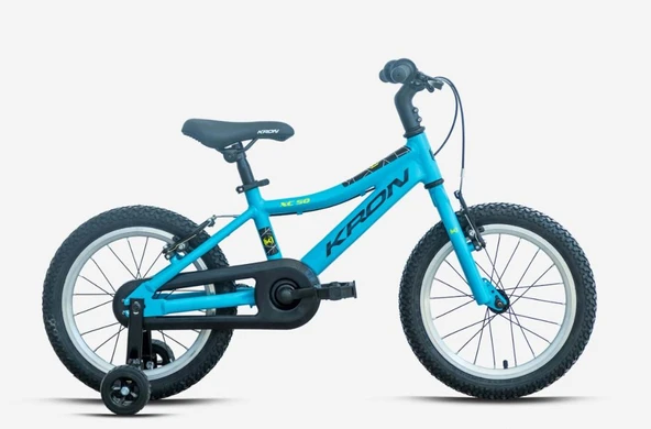 Kron XC 50 20 Jant Vitessiz V-Fren Alüminyum Çocuk Bisikleti Turkuaz Sarı Denge Tekerli ürün görseli 1