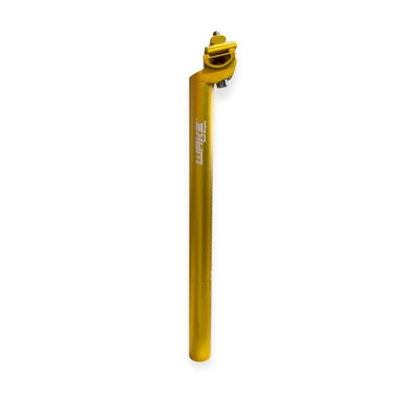 XBYC 679 Wake Sele Borusu 27.2mm çap x 35cm uzunluk Hafif Renkli Bisiklet Koltuk Borusu Sarı Renk ürün görseli 1