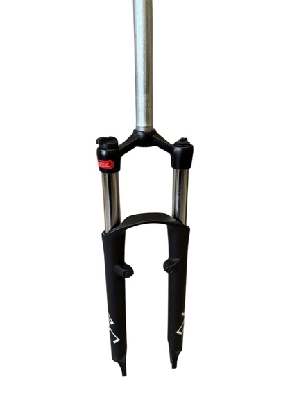 ZOOM M/LO 26" Jant Kilitlenebilir Bisiklet Maşası 1-1/8 QR Amortisörlü Maşa Disk Fren Uyumlu Siyah Sarı ürün görseli 1