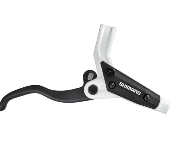 Shimano BL-M445 Bisiklet Arka Fren Kolu Hidrolik Disk Fren Sağ Kol Beyaz Tek Kol ürün görseli 1